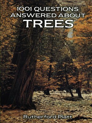 cover image of 1001 Questions Answered About Trees